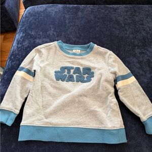 Star Wars Kids Sweatshirt - Gray with Blue Accents
